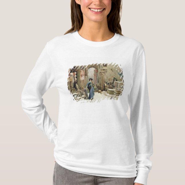 T-shirt Le loup de Gubbio, 1877 (Devant)