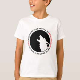 T-shirt Le loup serait toujours le méchant