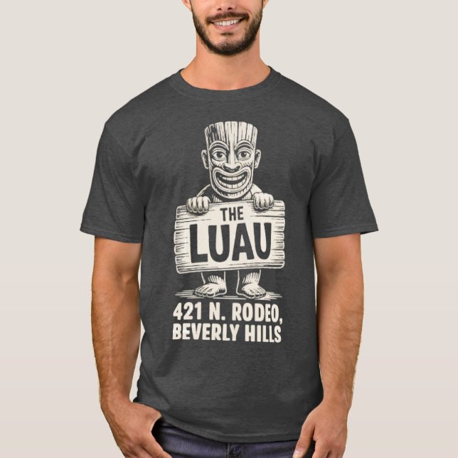T-shirt Le Luau - Beverly Hills (Devant)