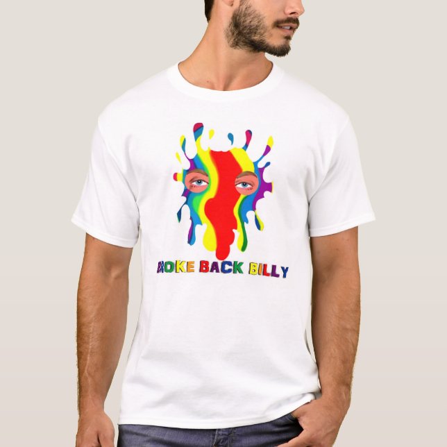 T-SHIRT LE LUTTEUR INCONDITIONNEL A CASSÉ DE RETOUR LE (Devant)