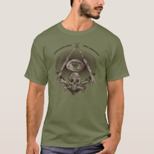 T-shirt Le maçon principal moderne a affligé M1 Garand e