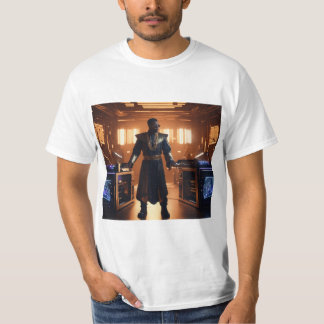 T-shirt Le Maestro Mécanique : Une Symphonie Robotique d'I