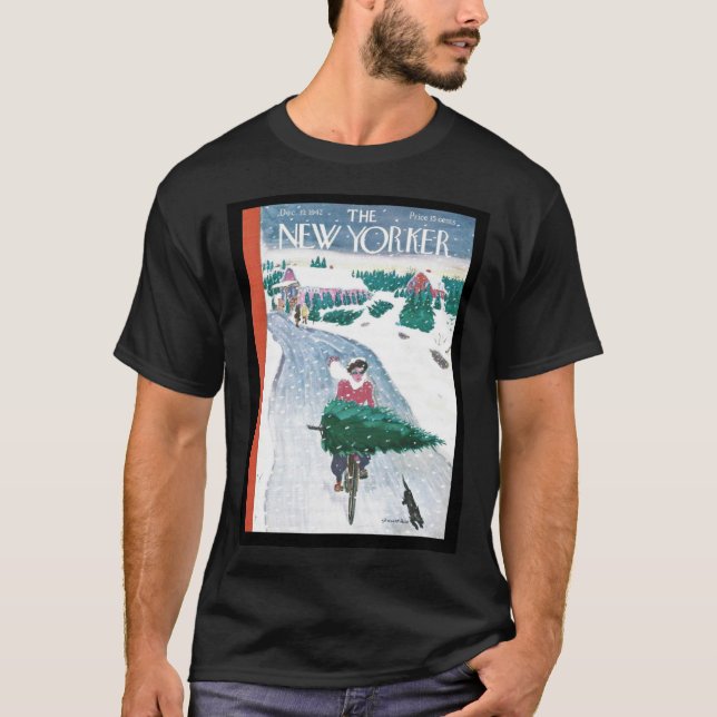 T-shirt LE MAGAZINE NEW YORKER COUVRE DU 19 décembre 1994 (Devant)