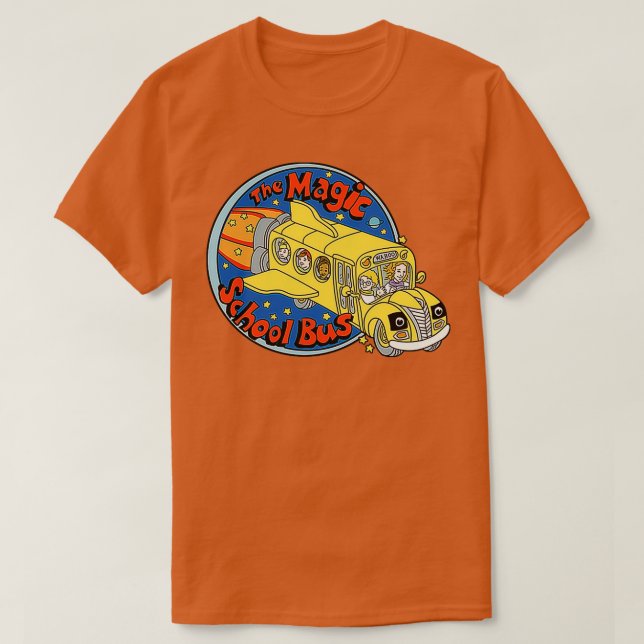 T-shirt Le magique bus scolaire 3 (Design devant)