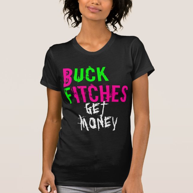 T-SHIRT LE MÂLE FITCHES, OBTIENNENT L'ARGENT (Devant)