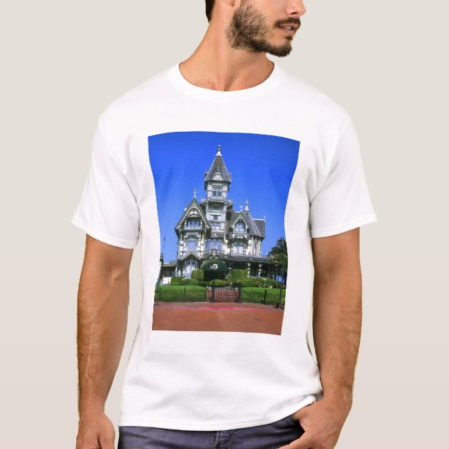 T-shirt Le manoir Carson à Eureka, Californie (Devant)