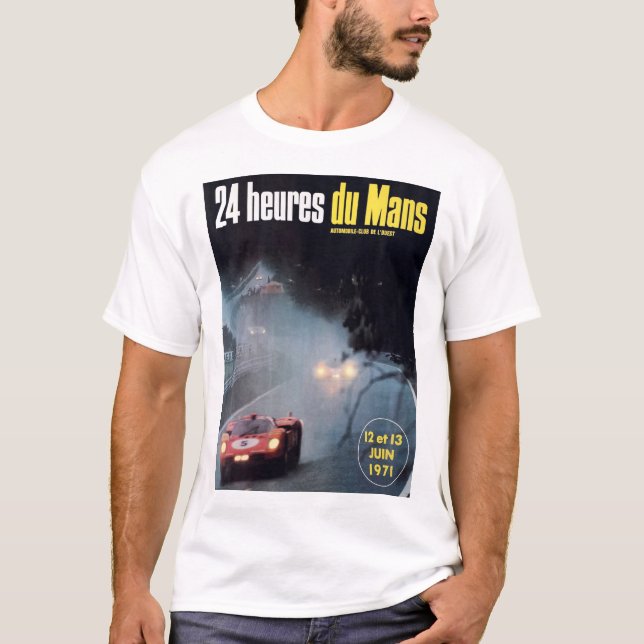 T-shirt Le Mans 1971 (Devant)