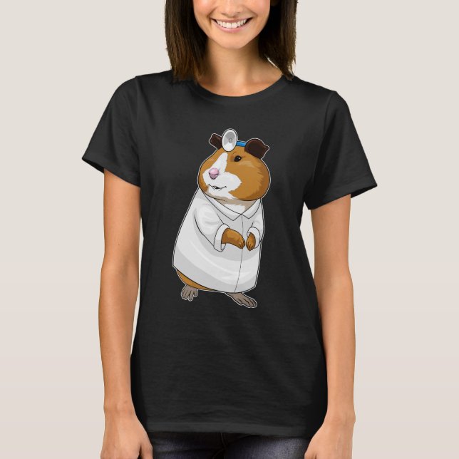 T-shirt Le manteau du docteur Hamster (Devant)