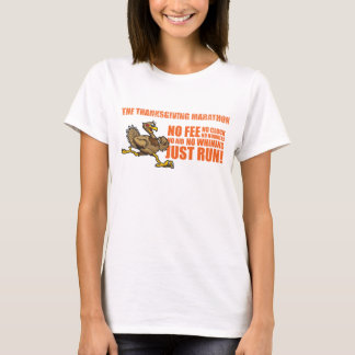 T-shirt Le marathon de thanksgiving