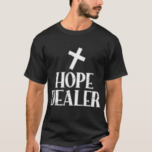 T-shirt Le marchand de l'espoir croise Dieu Jésus Foi Reli