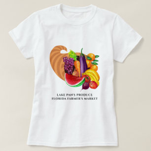 T-shirt Le marché des fruits et légumes de Cornucopia