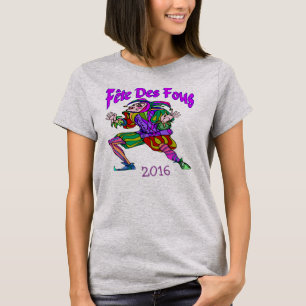 T-shirt Le mardi gras 2016 de DES Fous de fête édite