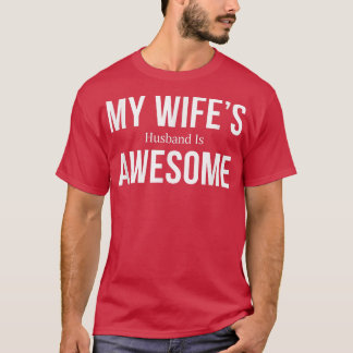 T-shirt Le mari de ma femme est génial