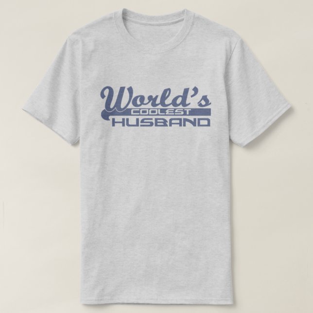 T-shirt Le mari le plus frais du monde (Design devant)