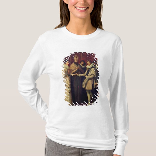 T-shirt Le mariage de Catherine de Medici (Devant)