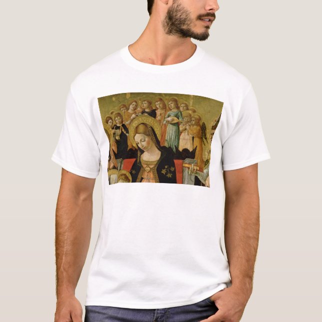 T-shirt Le mariage du saint Catherine de Sienne (Devant)