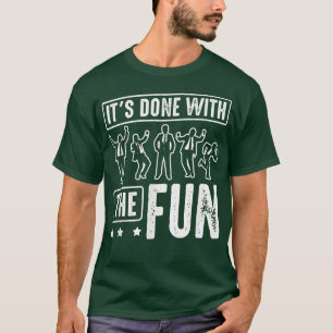 T-shirt Le marié en a fini avec l'amusante soirée d'enterr