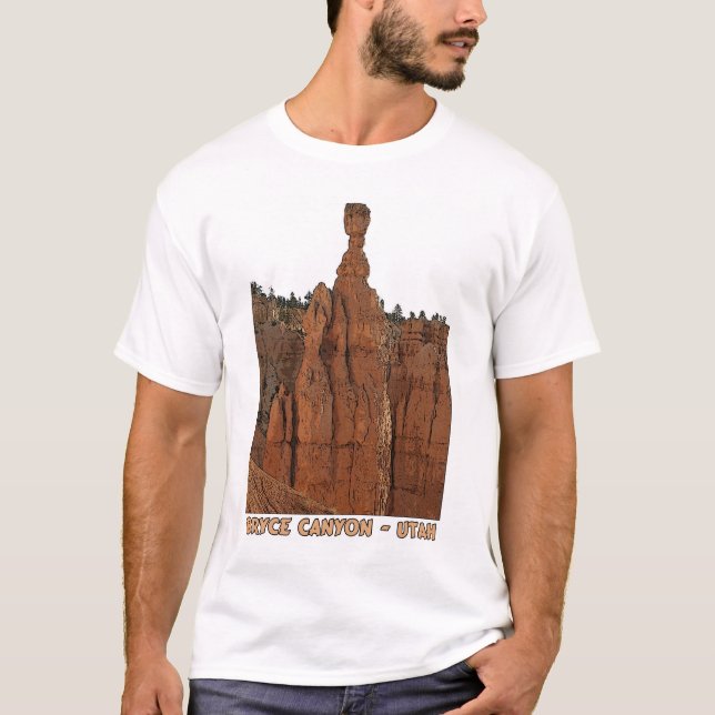 T-shirt Le marteau du Thor - canyon de Bryce (Devant)