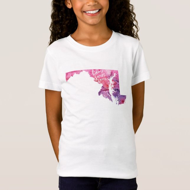 T-Shirt Le Maryland à la maison doux à la maison (Devant)