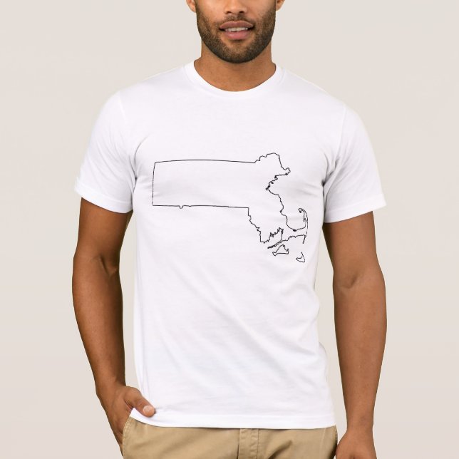 T-shirt Le Massachusetts (Devant)