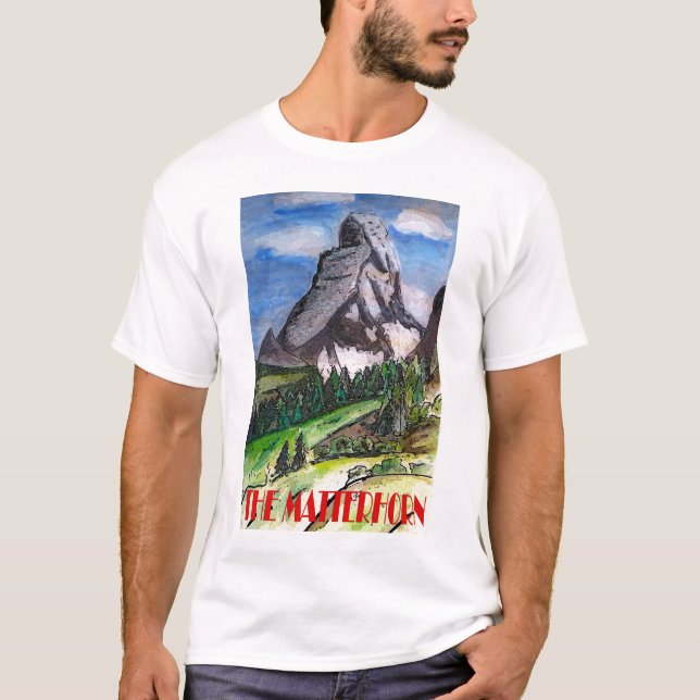 T-shirt Le Matterhorn (Devant)