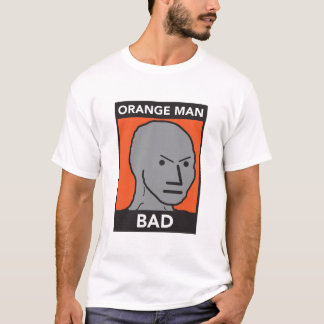 T-shirt Le mauvais orange d'homme