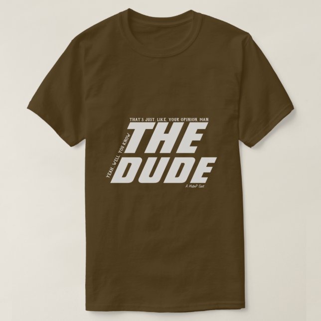 T-shirt Le Mec (votre opinion) - Une chemise MisterP (Design devant)