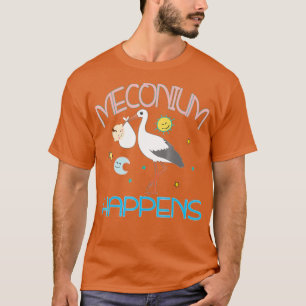 T-shirt Le Meconium de prestation du travail des infirmièr