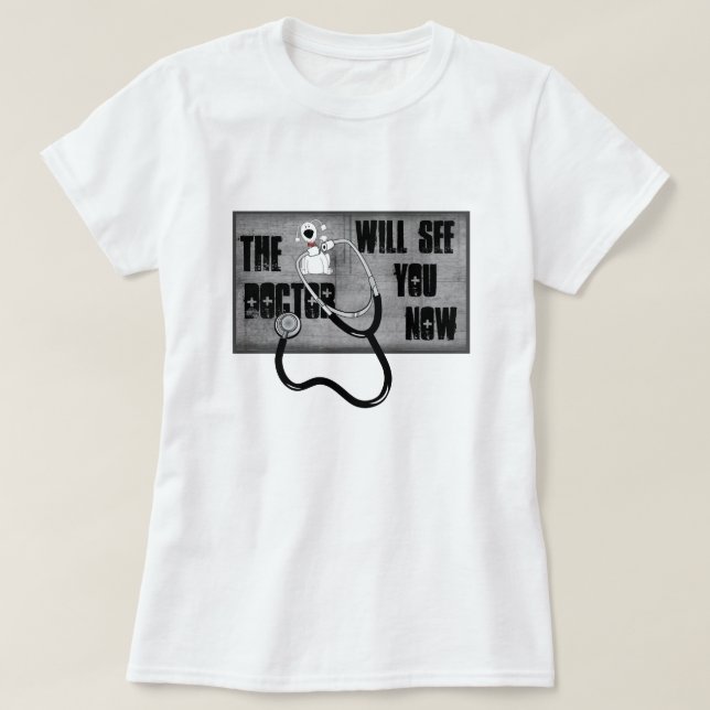 T-shirt Le Médecin Vous Rendra Maintenant Vétérinaire Amus (Design devant)
