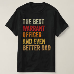 T-shirt Le Meilleur Adjudant Et Encore Mieux Papa