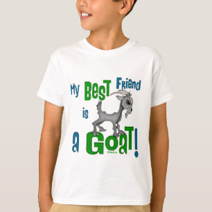 T-shirt Le meilleur ami est une chèvre