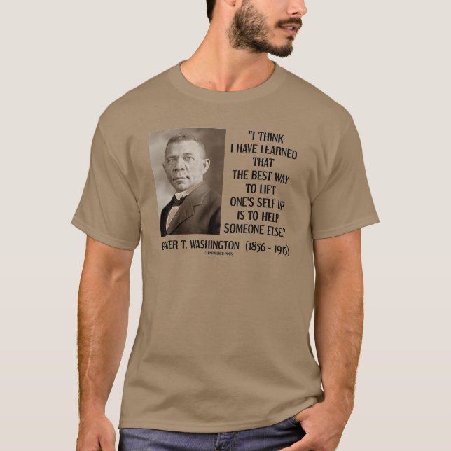 T-shirt Le meilleur ascenseur de manière de l'agent de (Devant)