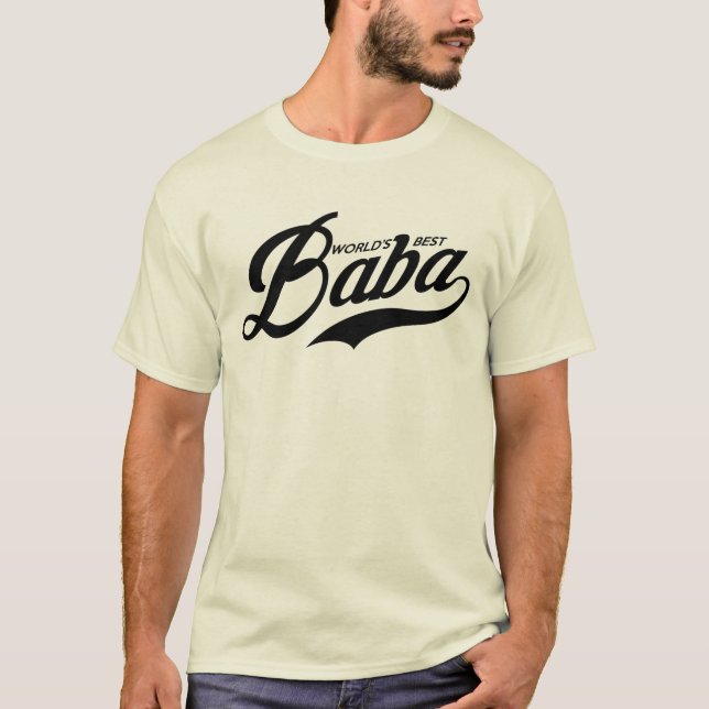 T-shirt Le meilleur baba du monde (Devant)