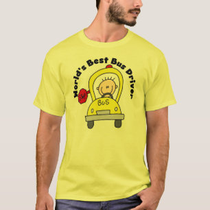 T-shirt Le meilleur chauffeur de bus