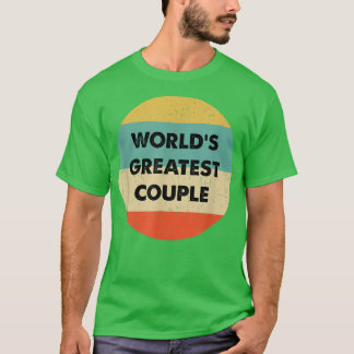 T-shirt Le meilleur couple du monde
