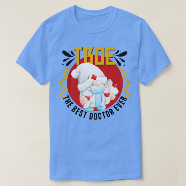T-shirt Le meilleur docteur jamais (Design devant)