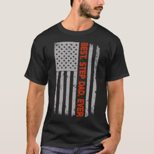 T-shirt Le meilleur drapeau des États-Unis de papa d'éta