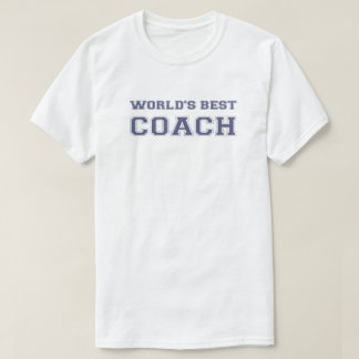 T-shirt Le meilleur entraîneur du monde