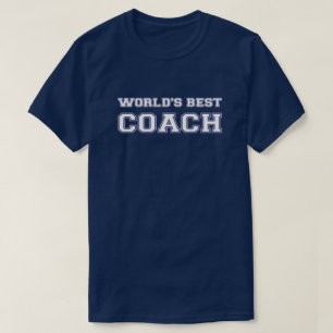 T-shirt Le meilleur entraîneur du monde