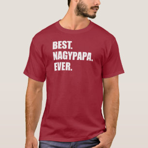 T-shirt Le meilleur grand-père toujours hongrois de