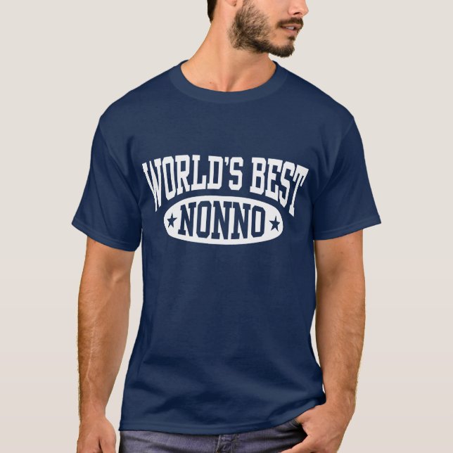 T-shirt Le meilleur Nonno du monde (Devant)
