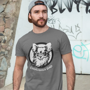 T-shirt Le meilleur papa chihuahua du monde