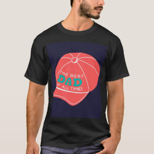 T-shirt "Le meilleur papa de tous les temps" Graphisme Cas