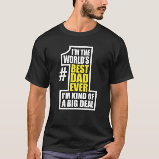 T-shirt Le meilleur papa du monde