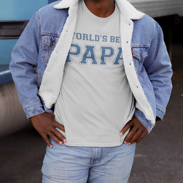 T-shirt Le meilleur papa du monde (Créateur téléchargé)