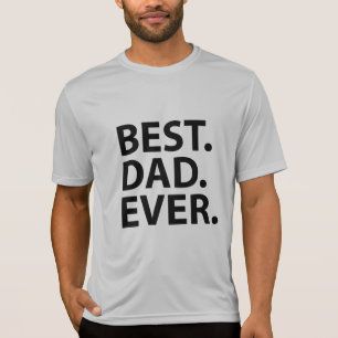 T-shirt Le meilleur. Papa. Jamais. Chemise
