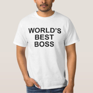 T-shirt Le meilleur patron du monde
