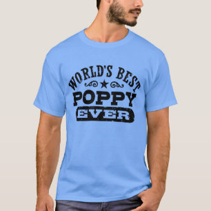 T-shirt Le meilleur pavot du monde