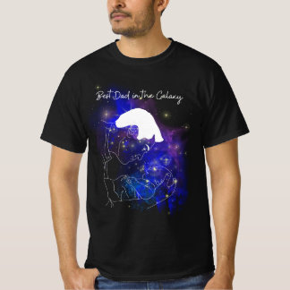 T-shirt 🌍 "Le Meilleur Père dans le... Monde ! 👑 | Gras 