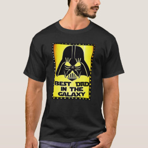 T-shirt LE MEILLEUR PÈRE PERSONNALISÉ DANS LA GALAXIE Mode